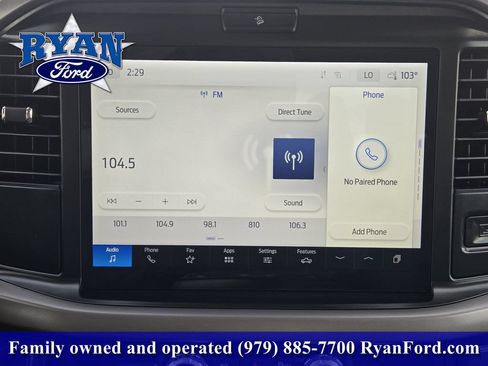 Certified 2025 Ford F150 XLT w/ Equipment Group 301A Standard AWD/4WD image 11