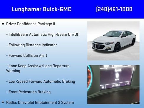 Used 2019 Chevrolet Malibu LS w/ Driver Confidence Package II FWD image 12