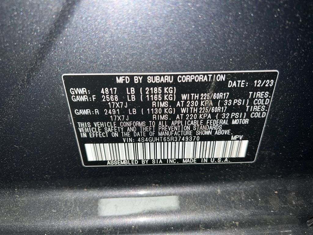 Certified 2024 Subaru Crosstrek 2.5i Wilderness w/ Crosstrek Mirror Package AWD/4WD image 33