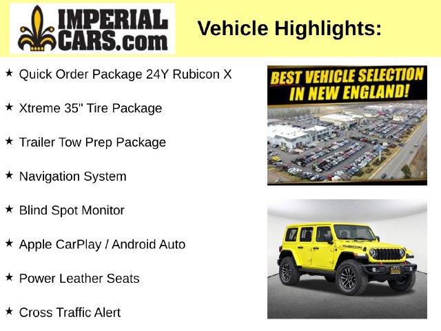 Used 2024 Jeep Wrangler Unlimited Rubicon AWD/4WD image 8