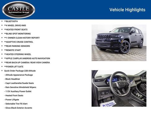Used 2023 Jeep Grand Cherokee L Laredo AWD/4WD image 3