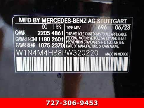 Used 2023 Mercedes-Benz GLB 250 4MATIC w/ Premium Package image 27