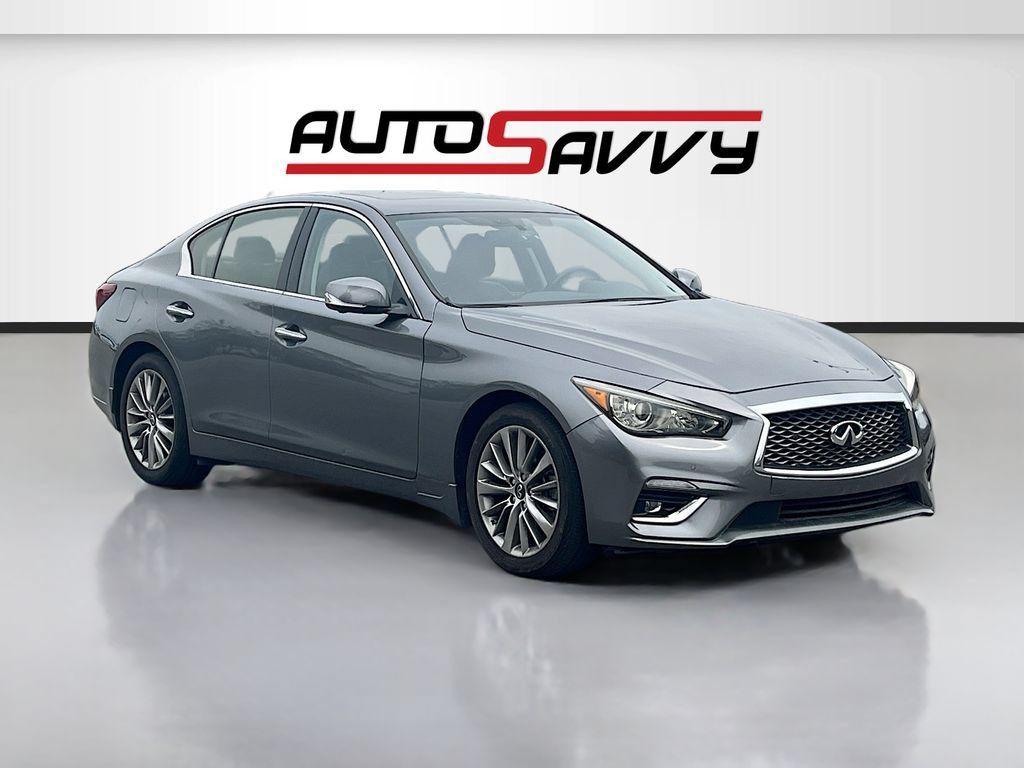 Used 2024 INFINITI Q50 Luxe w/ Cargo Package AWD/4WD image 1