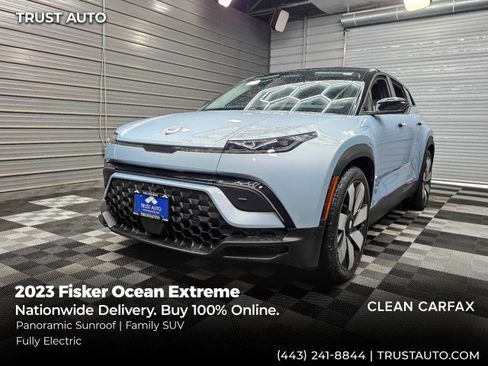 Used 2023 Fisker Ocean Extreme AWD/4WD image 1