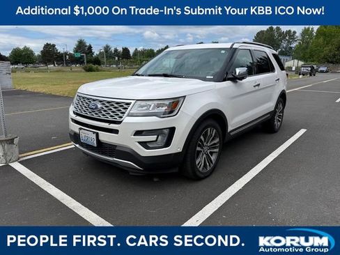 Used 2017 Ford Explorer Platinum AWD/4WD image 1