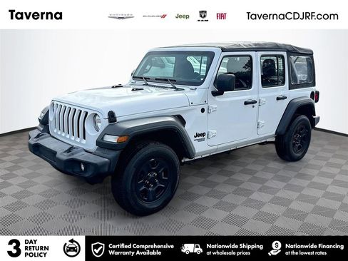Used 2021 Jeep Wrangler Unlimited Sport image 1
