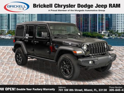 Used 2022 Jeep Wrangler Unlimited Sport AWD/4WD image 2