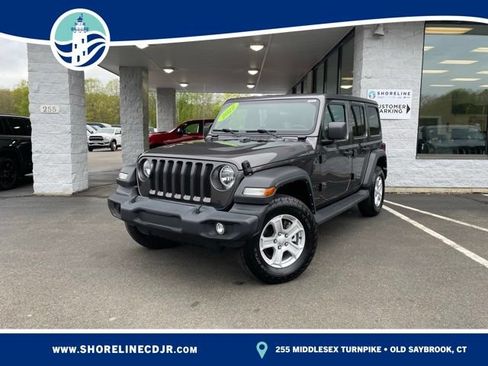 Used 2022 Jeep Wrangler Unlimited Sport AWD/4WD image 1