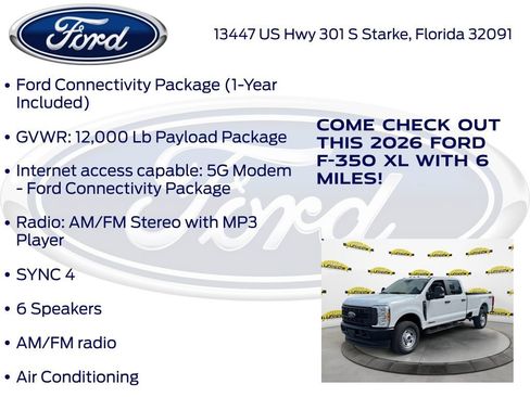 New 2026 Ford F350 XL AWD/4WD image 20