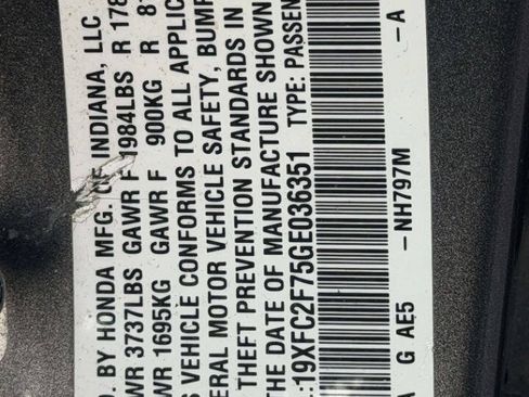 Used 2016 Honda Civic EX image 13