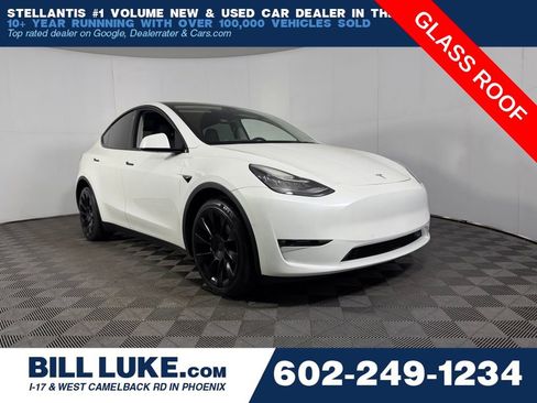 Used 2022 Tesla Model Y Long Range AWD/4WD image 1