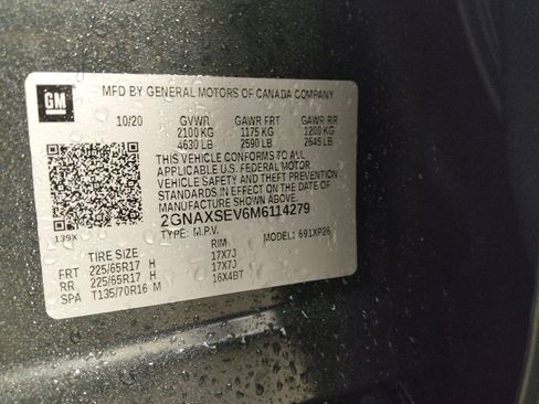 Used 2021 Chevrolet Equinox LS w/ LS Convenience Package AWD/4WD image 33