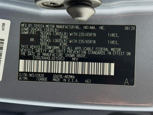 Used 2020 Toyota Highlander XLE FWD image 33