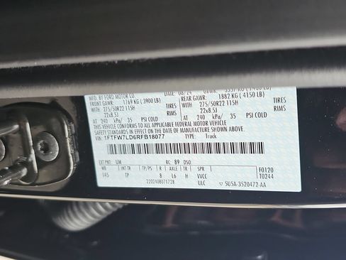 Used 2024 Ford F150 Platinum w/ Equipment Group 703A Plus AWD/4WD image 34