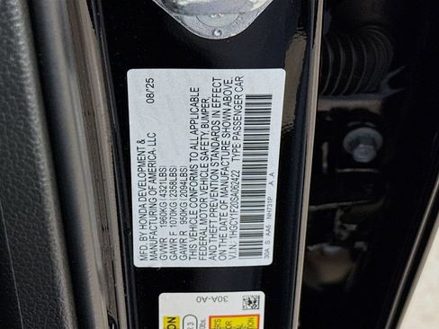 New 2025 Honda Accord LX image 30