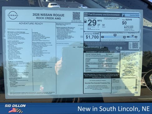 New 2026 Nissan Rogue SV w/ Rock Creek Premium Package image 13