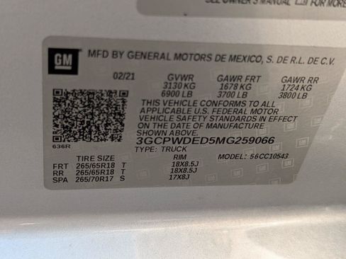 Used 2021 Chevrolet Silverado 1500 RST w/ Bed Protection Package RWD image 39