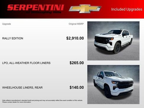 New 2026 Chevrolet Silverado 1500 Custom w/ Rally Edition AWD/4WD image 34
