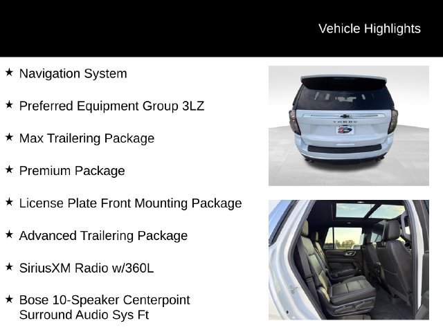 Used 2022 Chevrolet Tahoe High Country w/ Premium Package AWD/4WD image 13
