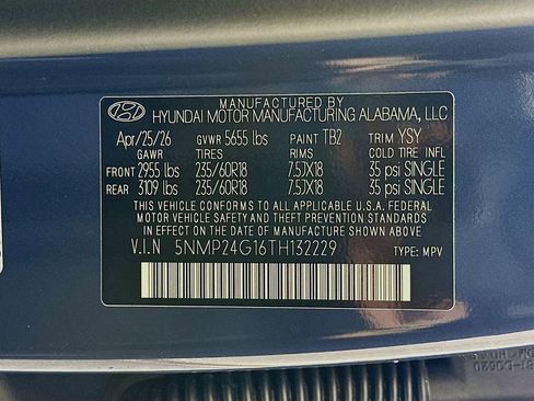 New 2026 Hyundai Santa Fe SEL FWD image 23