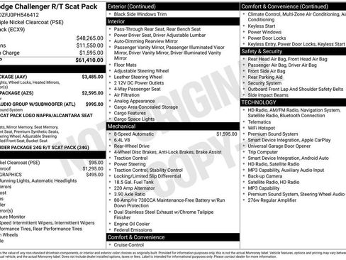 Used 2023 Dodge Challenger R/T Scat Pack w/ Plus Package RWD image 26