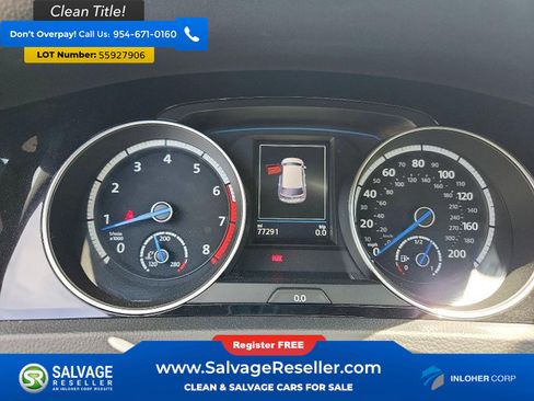 Used 2017 Volkswagen Golf 4-Door AWD/4WD image 12