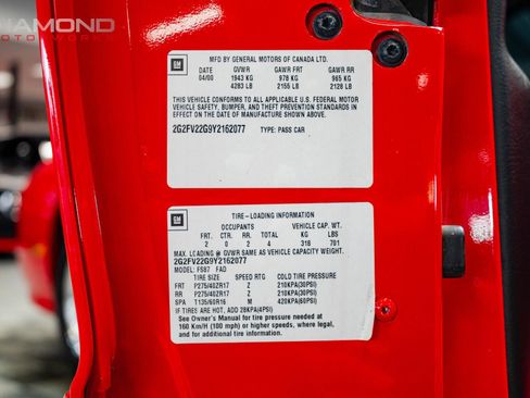 Used 2000 Pontiac Firebird Formula RWD image 81