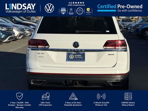 Certified 2022 Volkswagen Atlas SE w/ Panoramic Sunroof Package image 6