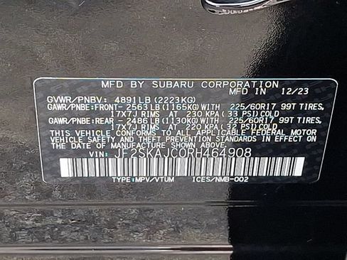 Used 2024 Subaru Forester Wilderness AWD/4WD image 28