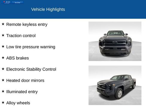 Used 2025 Toyota Tacoma SR5 AWD/4WD image 2