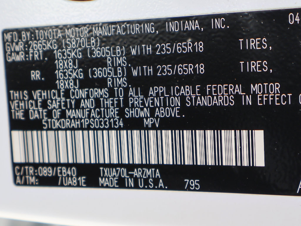 Used 2023 Toyota Highlander XLE FWD image 56