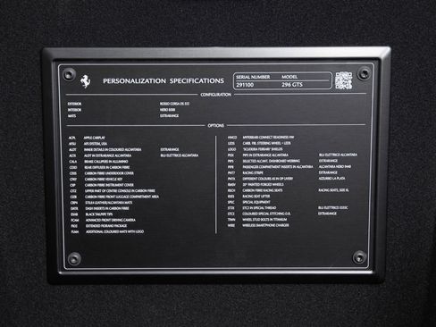 Certified 2023 Ferrari 296 GTS RWD image 53