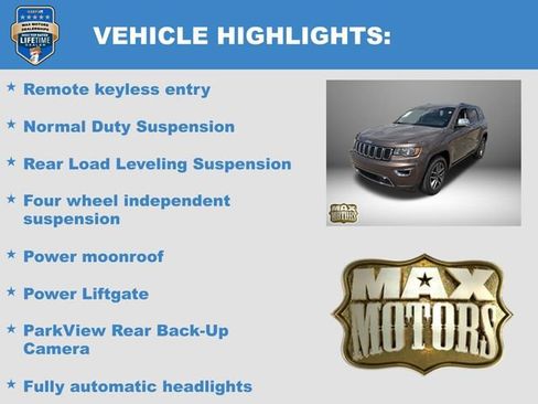 Used 2021 Jeep Grand Cherokee Limited w/ Trailer Tow Group IV AWD/4WD image 12