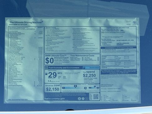 New 2026 BMW X3 xDrive30 w/ Premium Package image 31