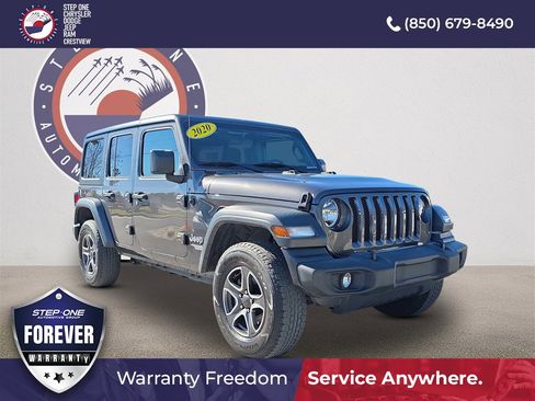 Used 2020 Jeep Wrangler Unlimited Sport S image 1