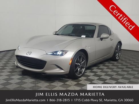 Used 2023 MAZDA MX-5 Miata Grand Touring w/ Weather Package RWD image 1