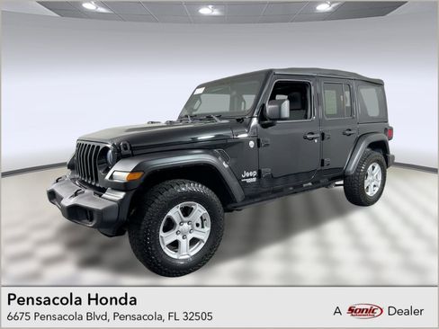 Used 2020 Jeep Wrangler Unlimited Sport image 1
