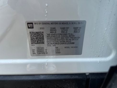 Certified 2024 Chevrolet Equinox LT w/ LPO, Floor Liner Package image 23