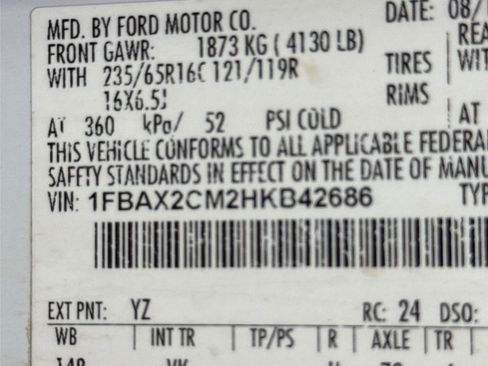 Used 2017 Ford Transit 350 XL RWD image 19