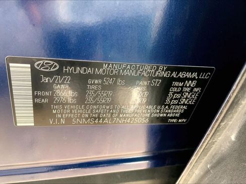 Used 2022 Hyundai Santa Fe Limited w/ Cargo Package FWD image 34