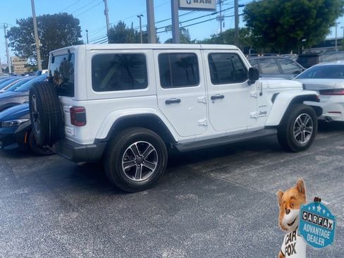 Used 2023 Jeep Wrangler Sahara w/ LED Lighting Group image 3