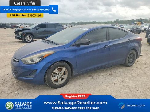 Used 2015 Hyundai Elantra SE FWD image 1