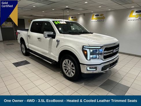 Certified 2024 Ford F150 Lariat w/ Equipment Group 502A High AWD/4WD image 1