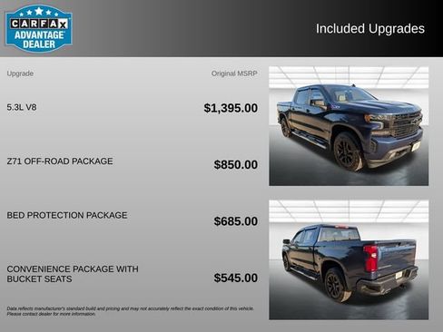 Used 2021 Chevrolet Silverado 1500 RST w/ Z71 Off-Road Package AWD/4WD image 3