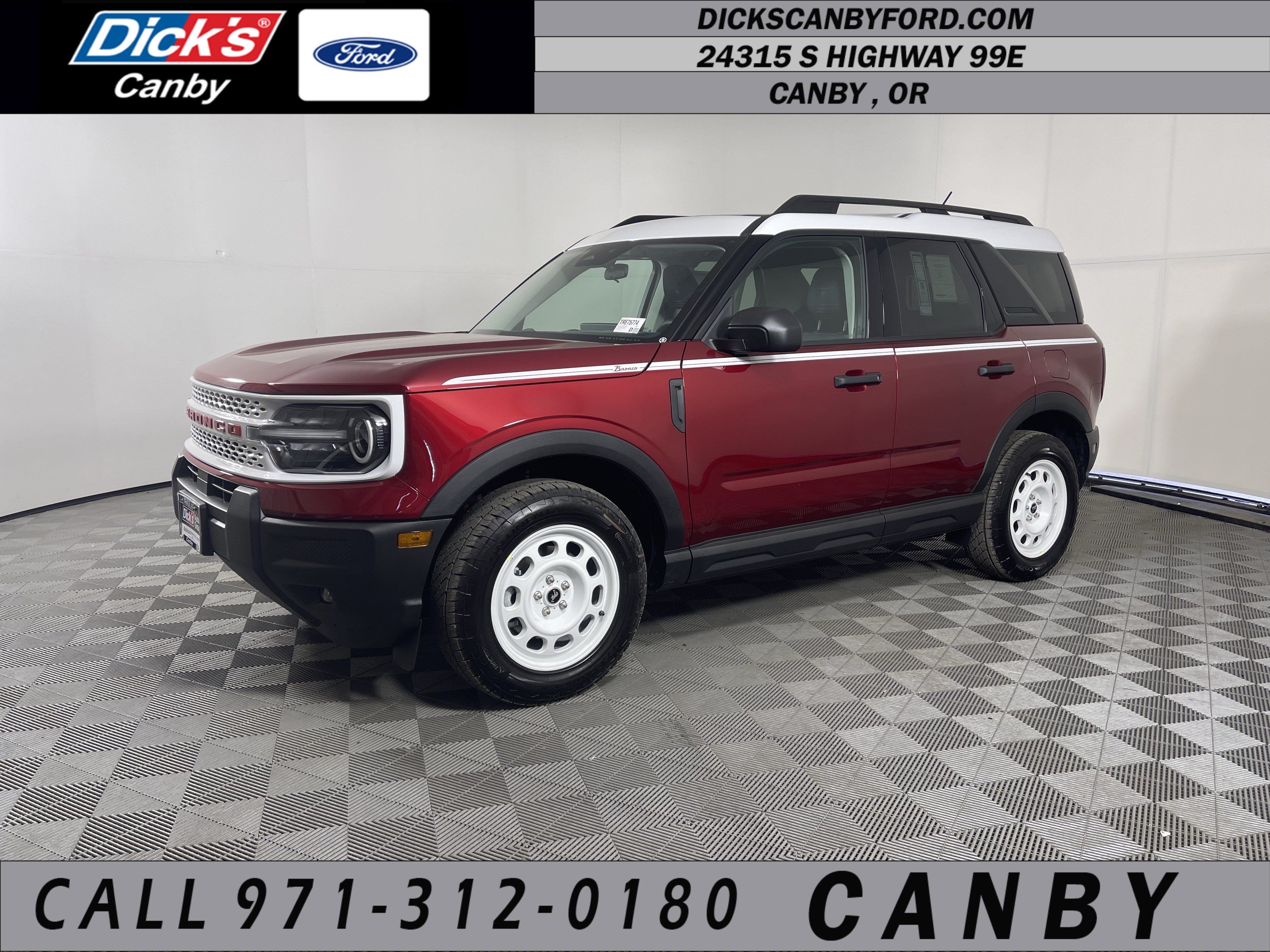 New 2026 Ford Bronco Sport Heritage w/ Convenience Package AWD/4WD 360° Tour