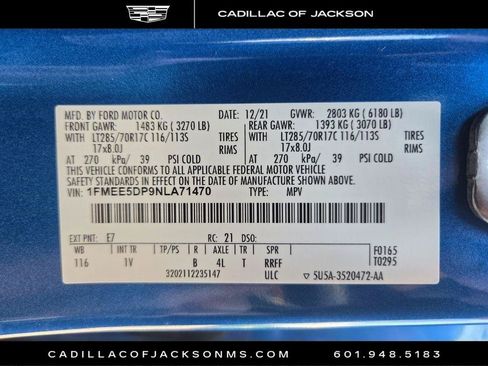 Used 2022 Ford Bronco Badlands AWD/4WD image 29