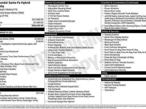 New 2024 Hyundai Santa Fe Calligraphy image 24