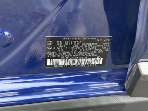 Used 2024 Subaru Crosstrek 2.5i Limited AWD/4WD image 13
