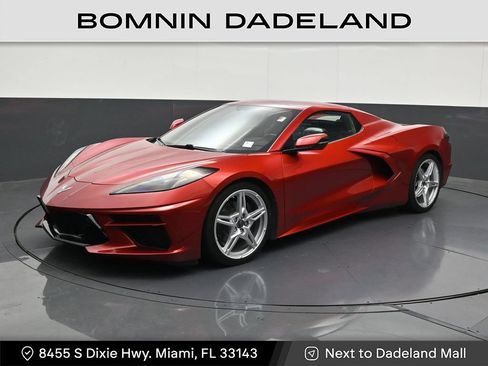 Used 2023 Chevrolet Corvette Stingray Preferred Conv w/ Chrome Exterior Badge Package RWD image 1