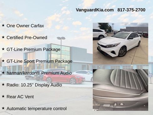 Certified 2024 Kia Forte GT-Line w/ GT-Line Premium Package FWD image 6